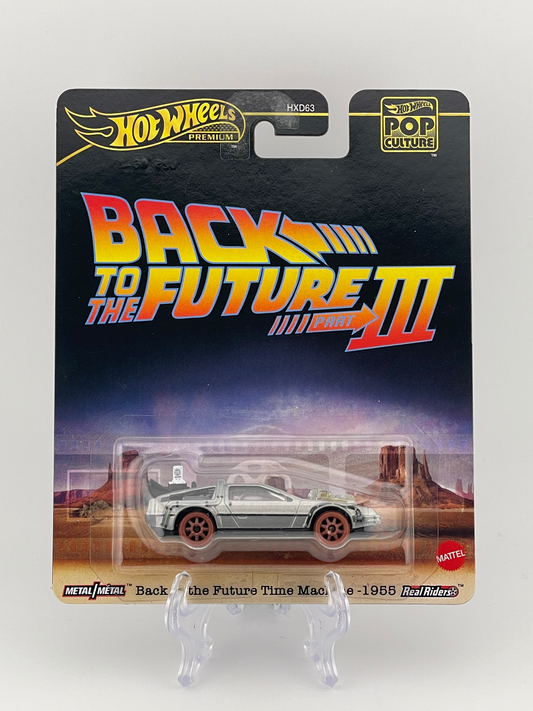Hot Wheels Premium Pop Culture Back To The Future Part III Time Machine - 1955