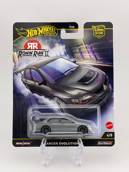 Hot Wheels Premium Car Culture Ronin Run II 4/5 Lancer Evolution IX