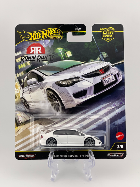 Hot Wheels Premium Car Culture Ronin Run II 2/5 '07 Honda Civic Type R