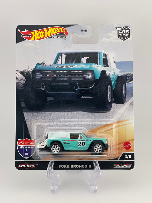 Hot Wheels Premium Car Culture American Scene 3/5 Ford Bronco R