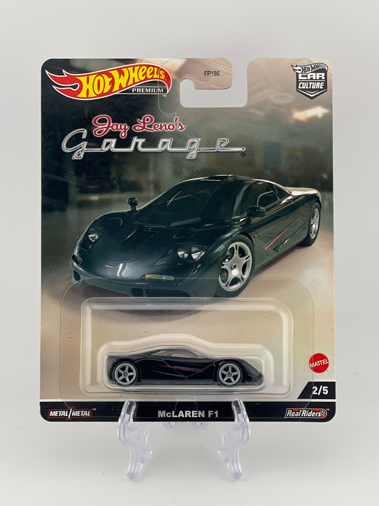 Hot Wheels Premium Car Culture Jay Leno's Garage 2/5 McLaren F1
