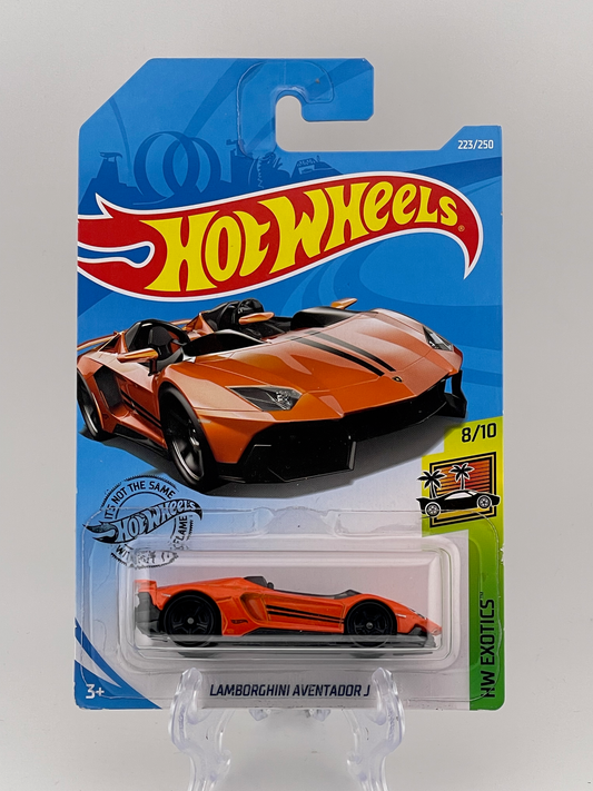 Hot Wheels Mainline Lamborghini Aventador J HW Exotics 8/10