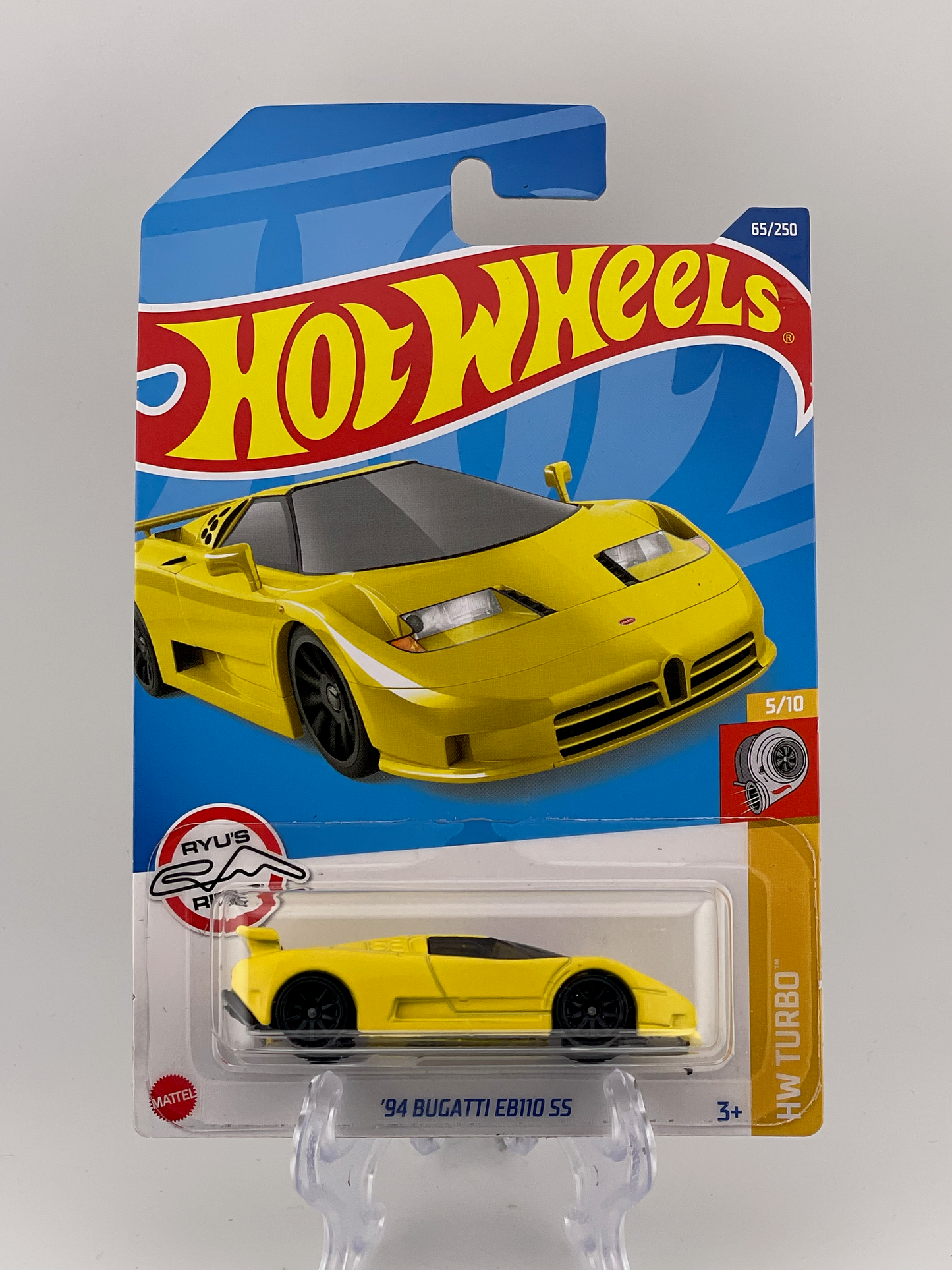 Hot Wheels Mainline '94 Bugatti EB110 SS HW Turbo 5/10