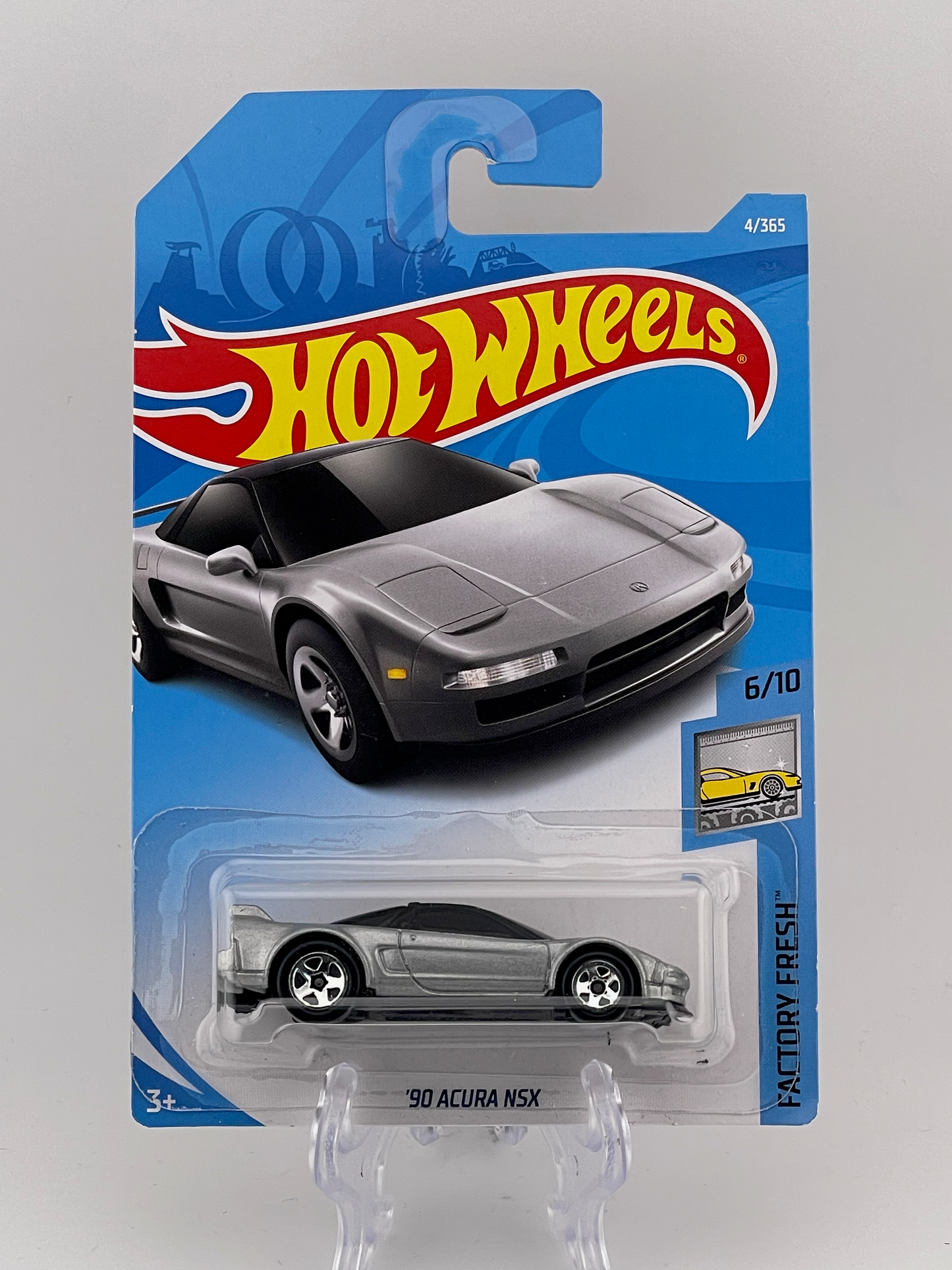 Hot Wheels Mainline '90 Acura NSX Factory Fresh 6/10