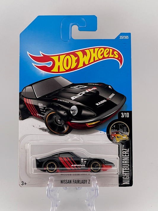 Hot Wheels Mainline Nissan Fairlady Z Nightburnerz 3/10