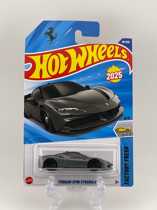 Hot Wheels Mainline Ferrari SF90 Stradale Factory Fresh 5/5