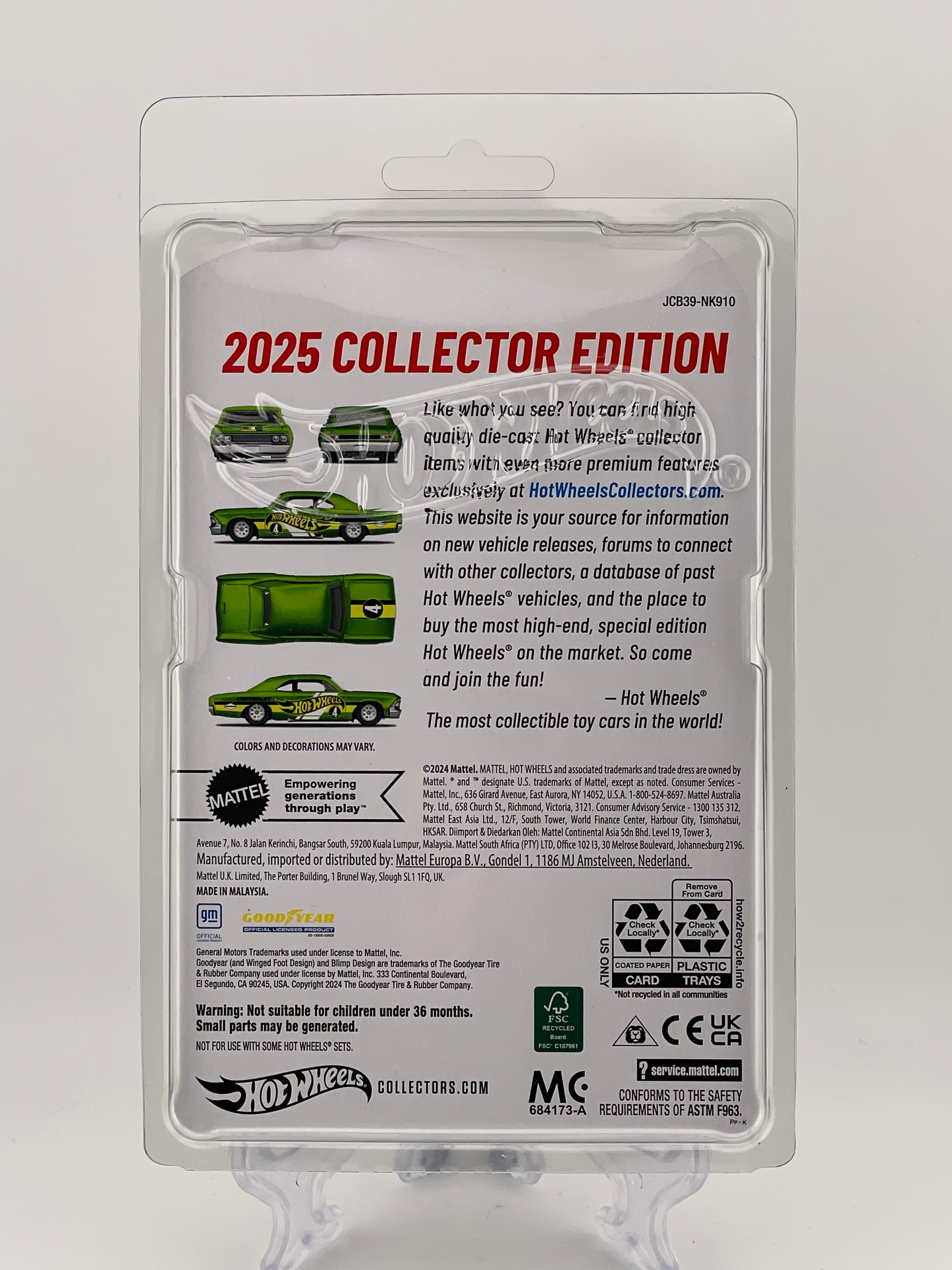 Hot Wheels Mail-In 2025 '66 Chevelle