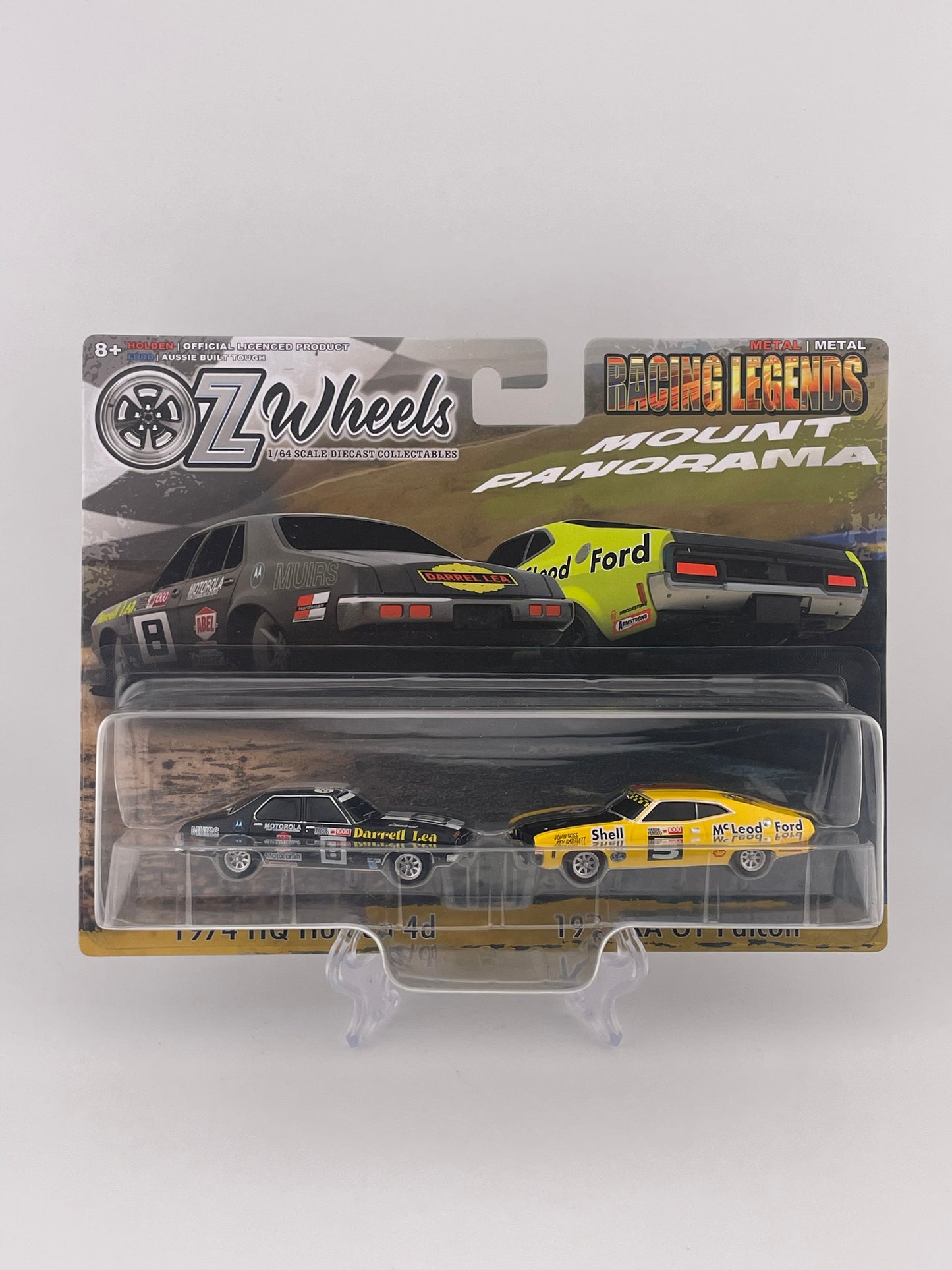 Oz Wheels Twin Pack Racing Legends 1974 HQ Holden 4d + 1973 XA GT Falcon