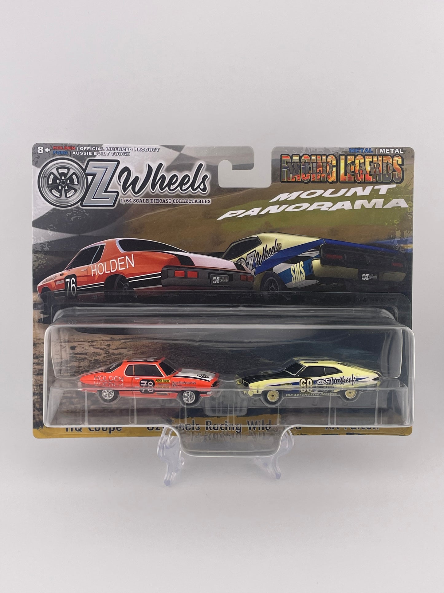 Oz Wheels Twin Pack Racing Legends Wild Card HQ Coupe + XA Falcon