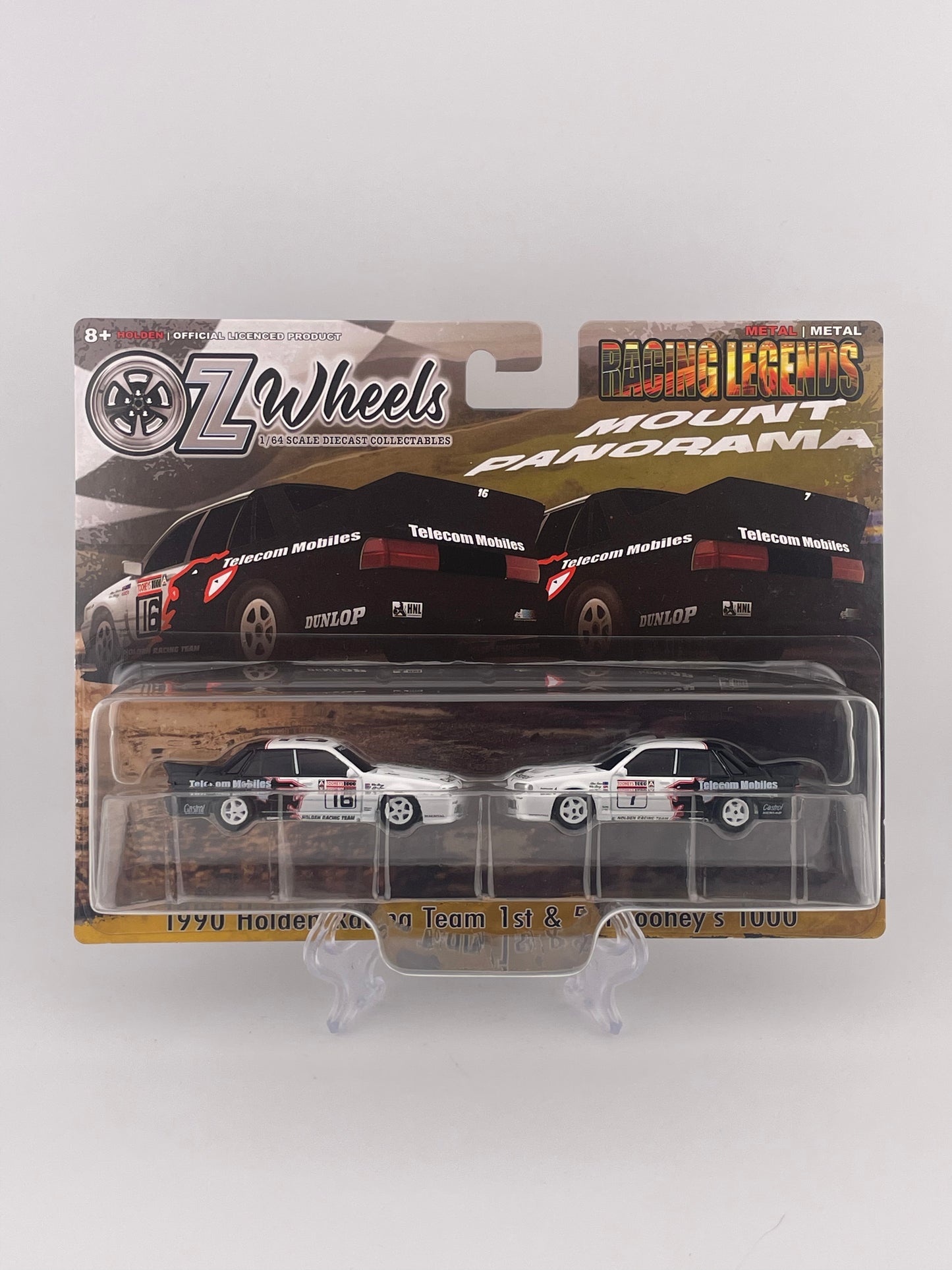 Oz Wheels Twin Pack Racing Legends 1990 Holden Racing Team 1st &amp; 5th Toohey's 1000