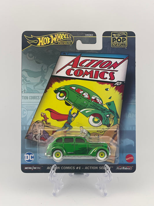 Hot Wheels Premium Pop Culture Action Comics #1 - Action Sedan