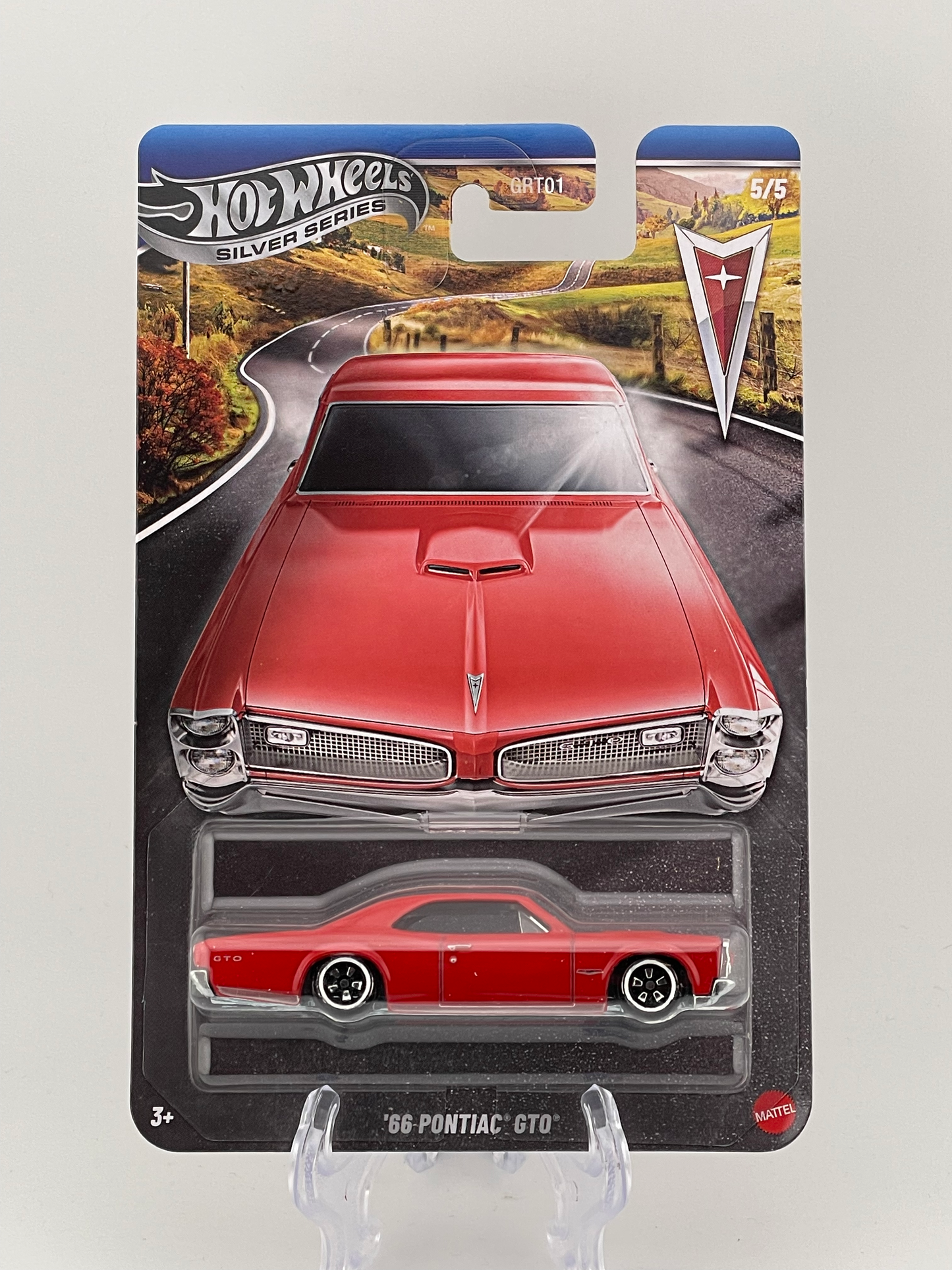 Hot Wheels Silver Series Pontiac 5/5 '66 Pontiac GTO