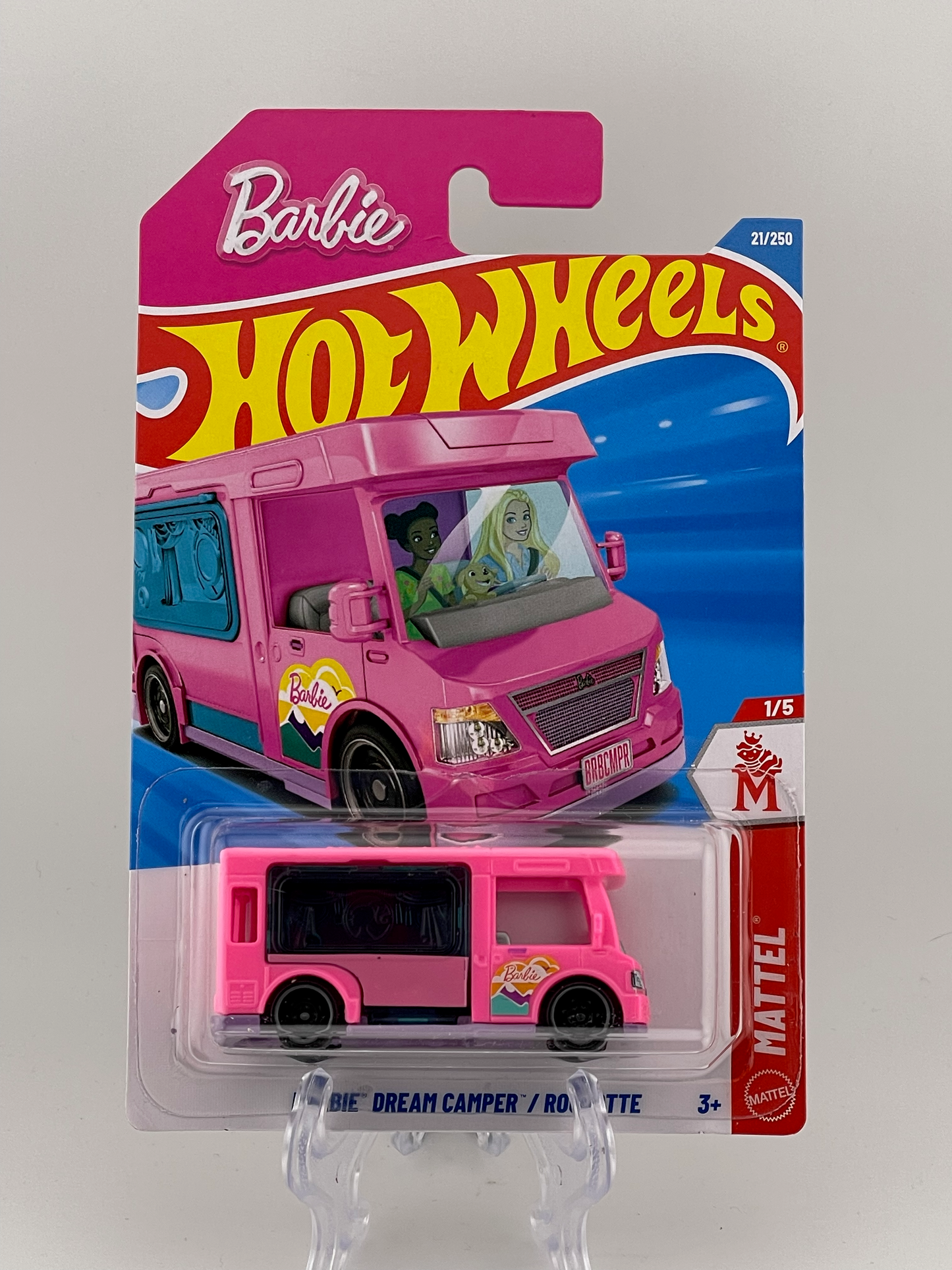Hot Wheels Mainline Barbie Dream Camper Mattel 1/5
