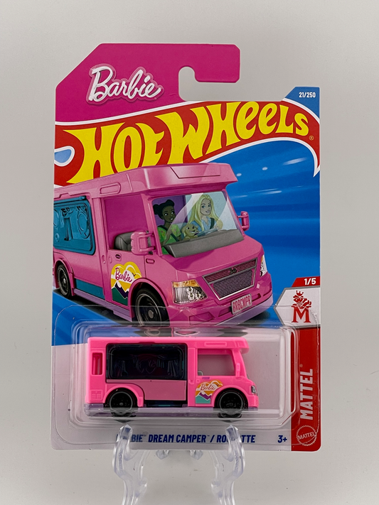 Hot Wheels Mainline Barbie Dream Camper Mattel 1/5