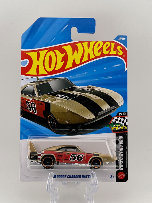 Hot Wheels Mainline '69 Dodge Charger Daytona HW Starting Grid 2/10