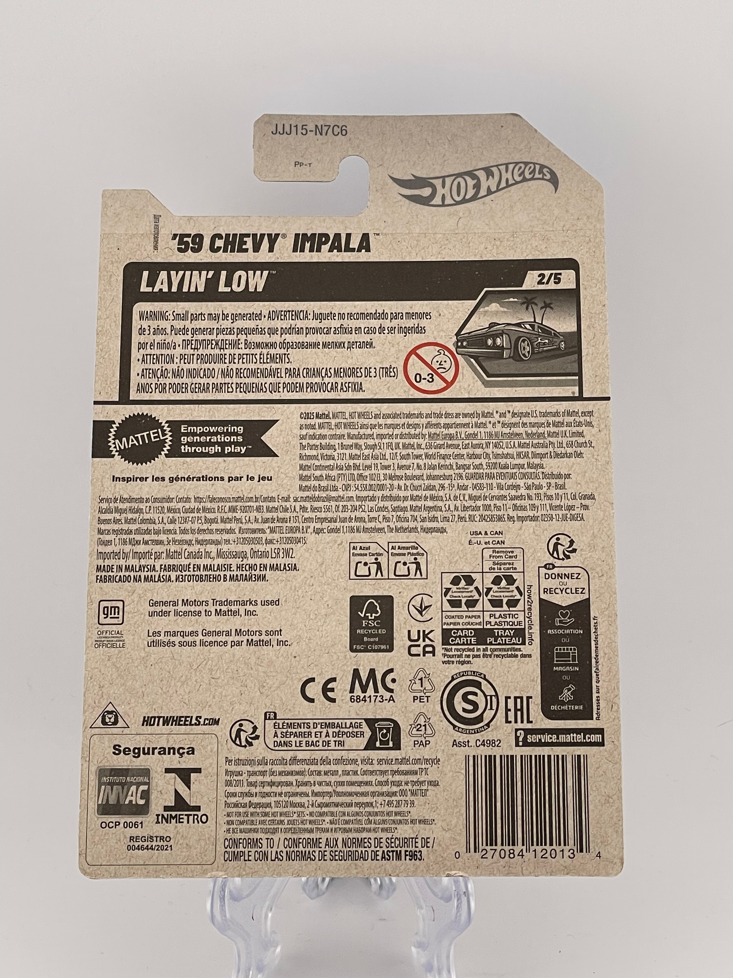 Hot Wheels Mainline '59 Chevy Impala Layin' Low 2/5