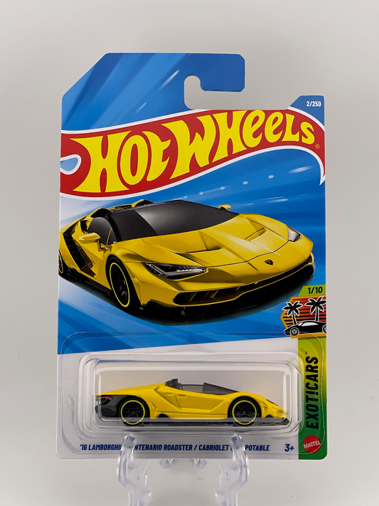 Hot Wheels Mainline '16 Lamborghini Centenario Roadster