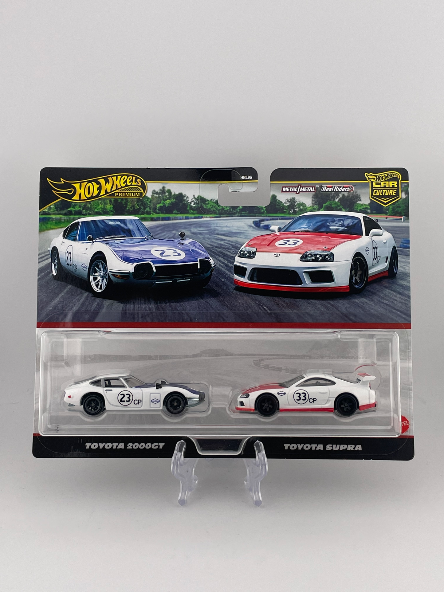 Hot Wheels Premium Car Culture Twin Pack Toyota 2000GT + Toyota Supra