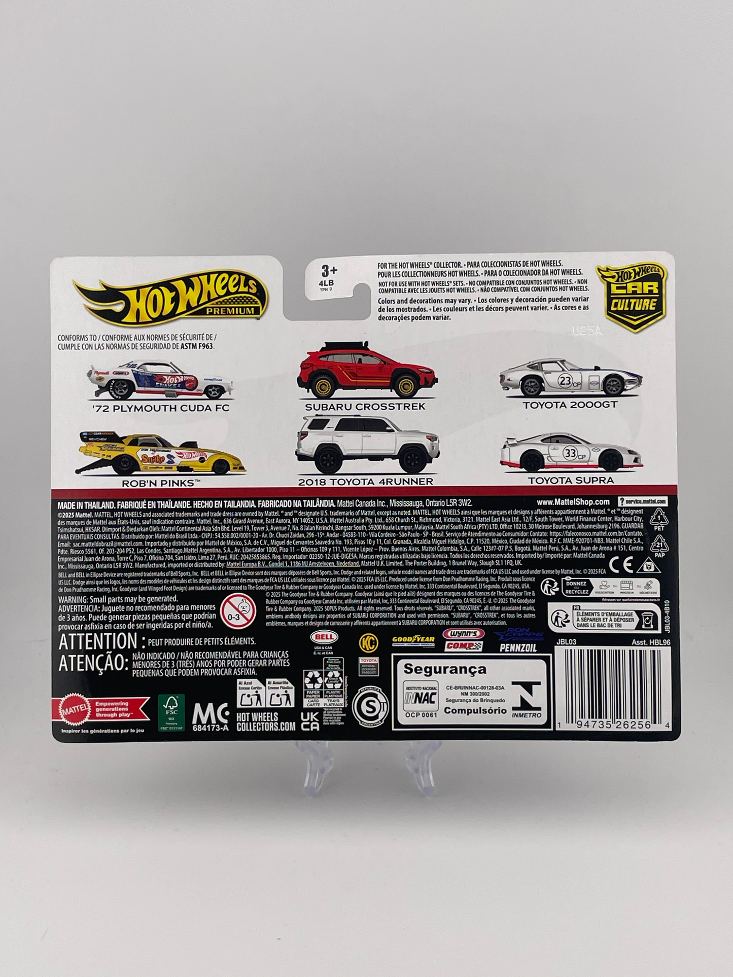 Hot Wheels Premium Car Culture Twin Pack Toyota 2000GT + Toyota Supra