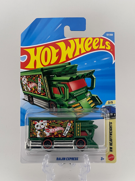 Hot Wheels Mainline Raijin Express HW Heavy Weights 3/5