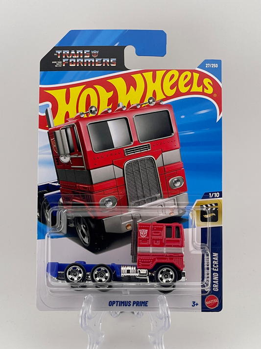 Hot Wheels Mainline Optimus Prime Screen Time 1/10