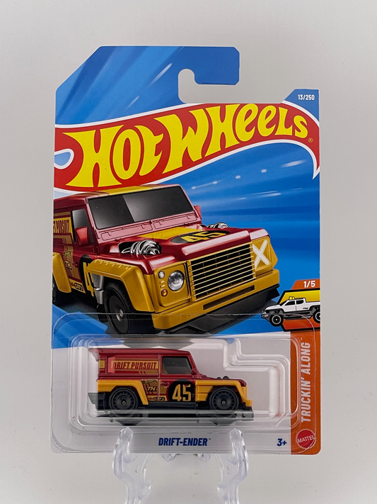 Hot Wheels Mainline Super Treasure Hunt *STH* Drift-Ender Truckin' Along 1/5