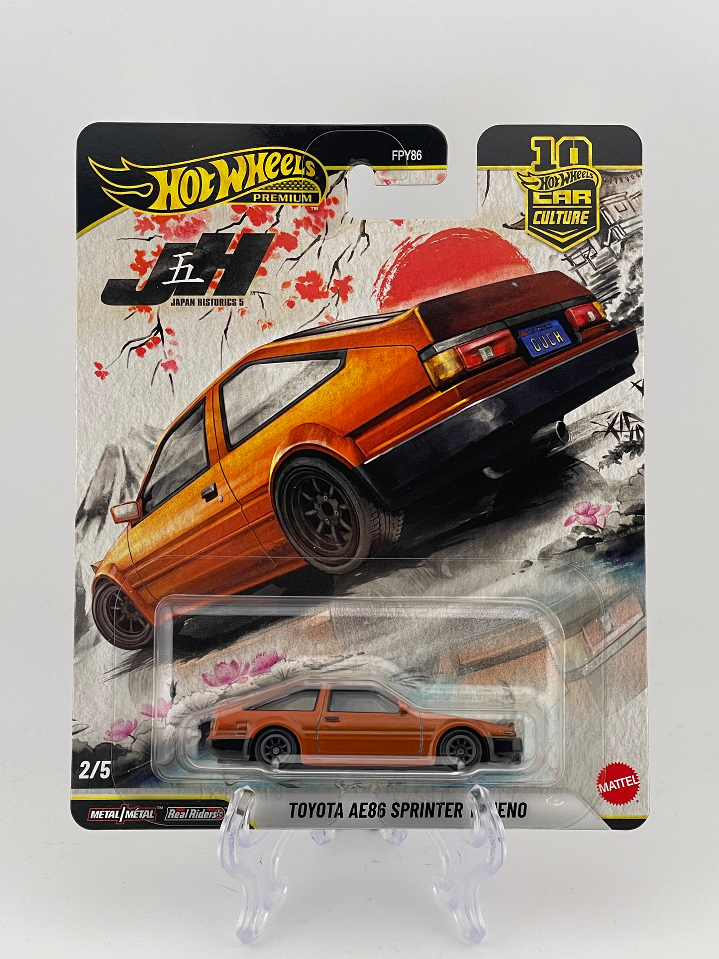 Hot Wheels Premium Car Culture Japan Historics 5 2/5 Toyota AE86 Sprinter Trueno