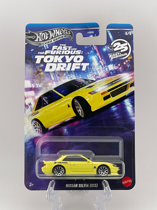 Hot Wheels Silver Series Fast & Furious Tokyo Drift 5/5 Nissan Silvia (S13)