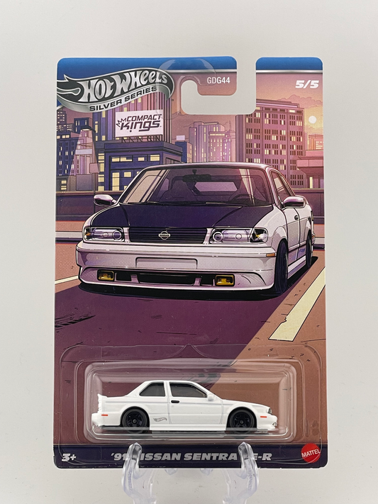 Hot Wheels Silver Series Compact Kings 5/5 '91 Nissan Sentra SE-R