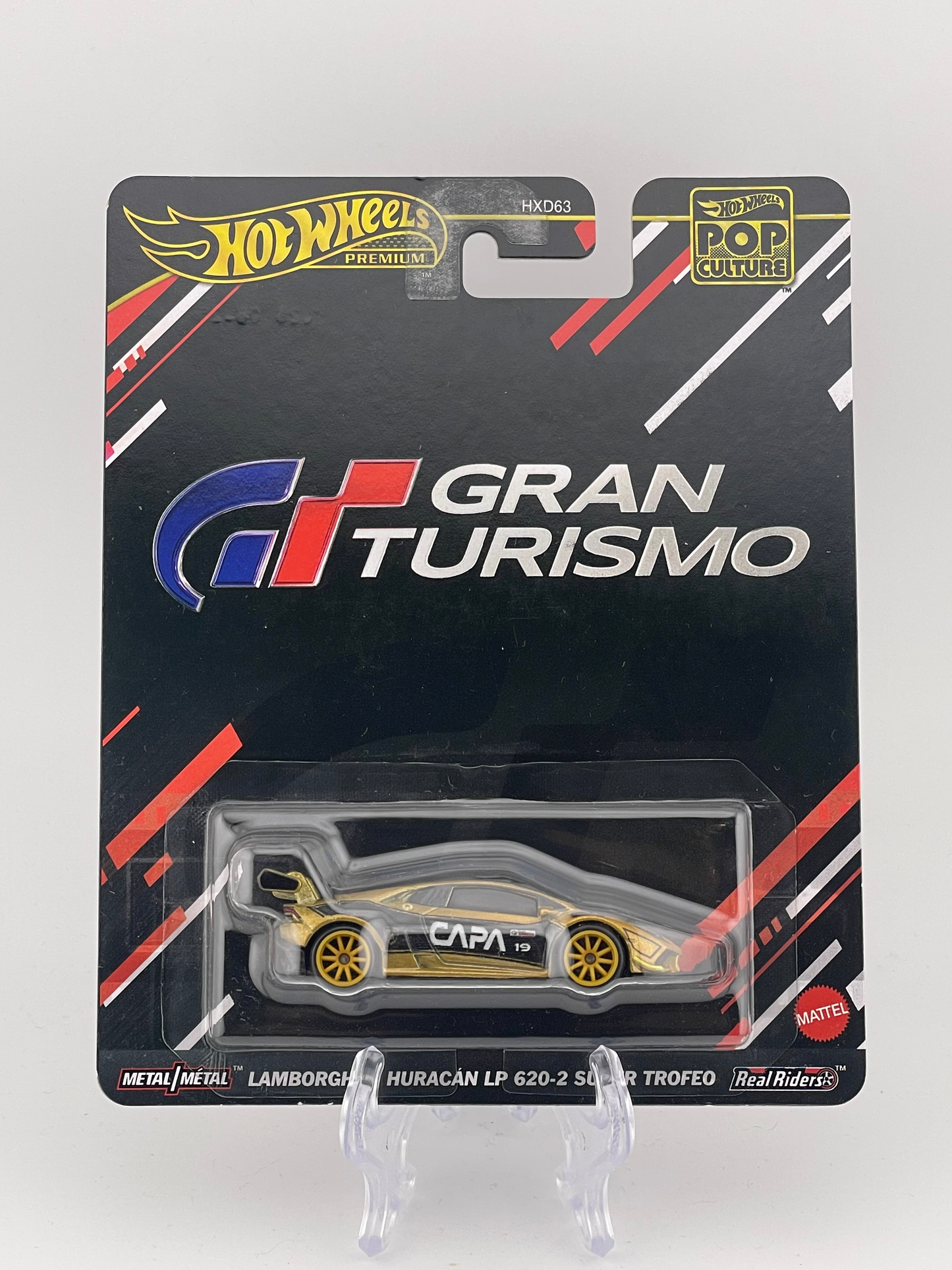 Hot Wheels Premium Pop Culture Grand Turismo Lamborghini Huracan LP 620-2 Super Trofeo