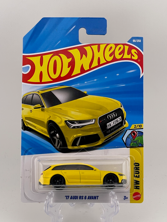 Hot Wheels Mainline '17 Audi RS 6 Avant HW Euro 2/10