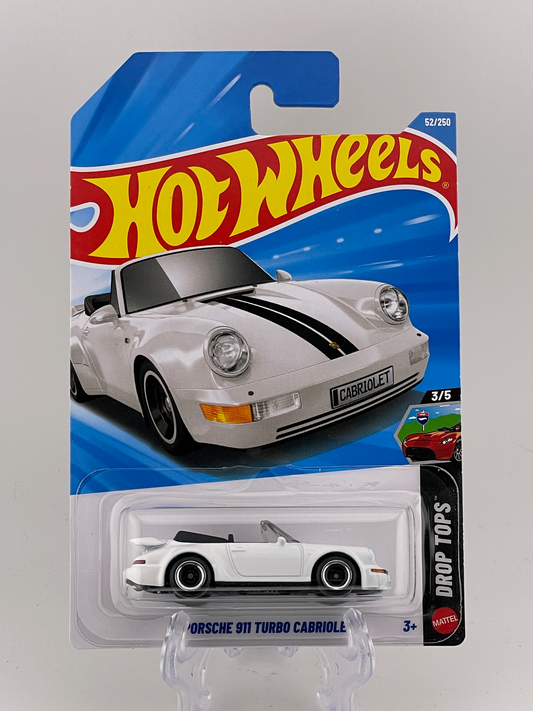 Hot Wheels Mainline Porsche 911 Turbo Cabriolet Drop Tops 3/5