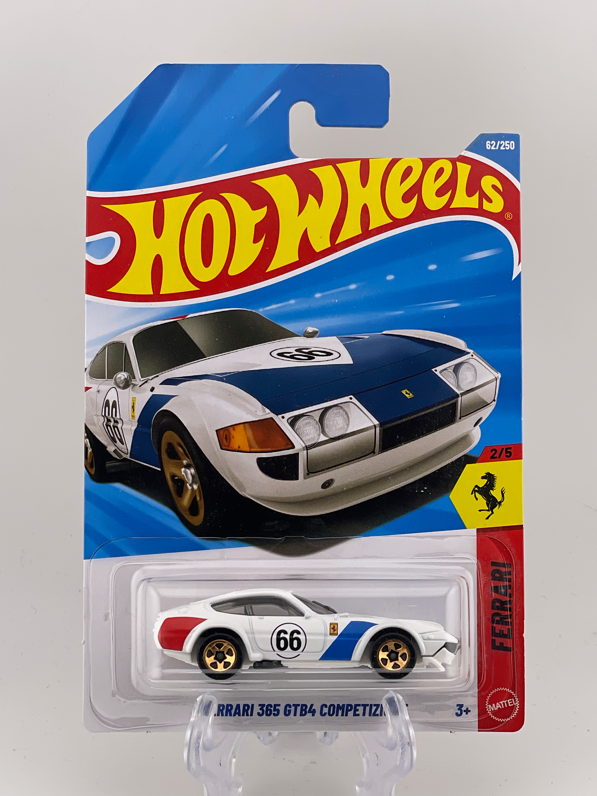 Lot De 5 Hot Wheels Ferrari Neuves Sous Blister - Collection Miniature