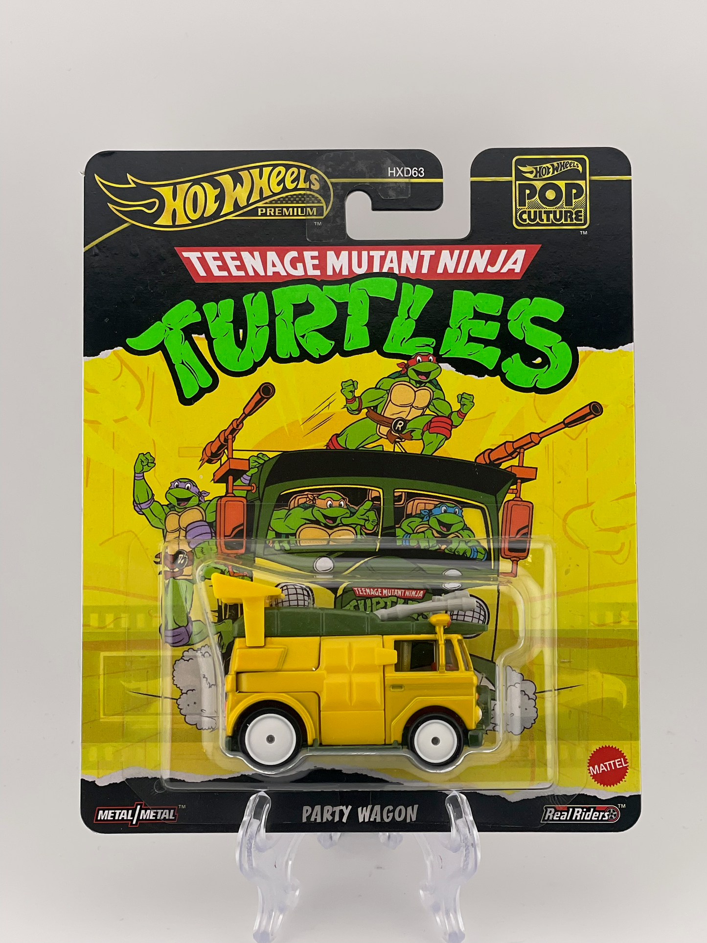 Hot Wheels Premium Pop Culture Teenage Mutant Ninja Turtles Party Wagon