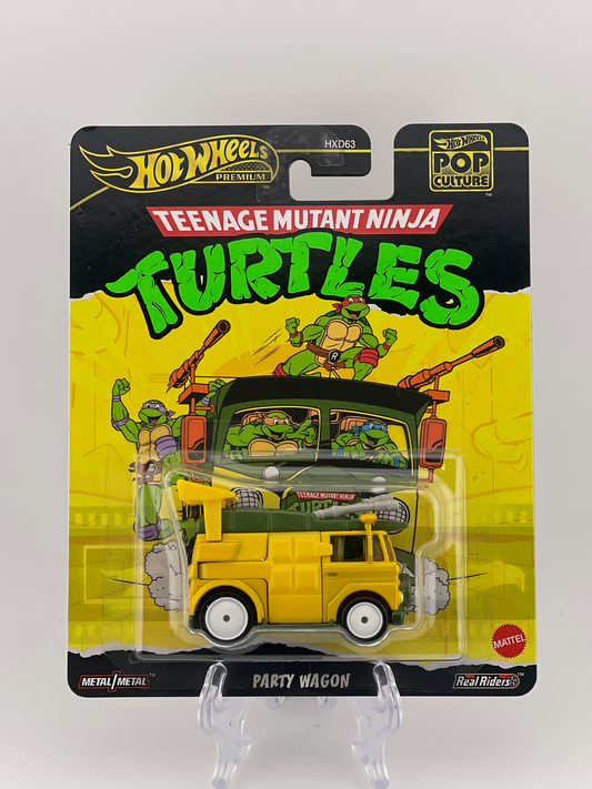 Hot Wheels Premium Pop Culture Teenage Mutant Ninja Turtles Party Wagon