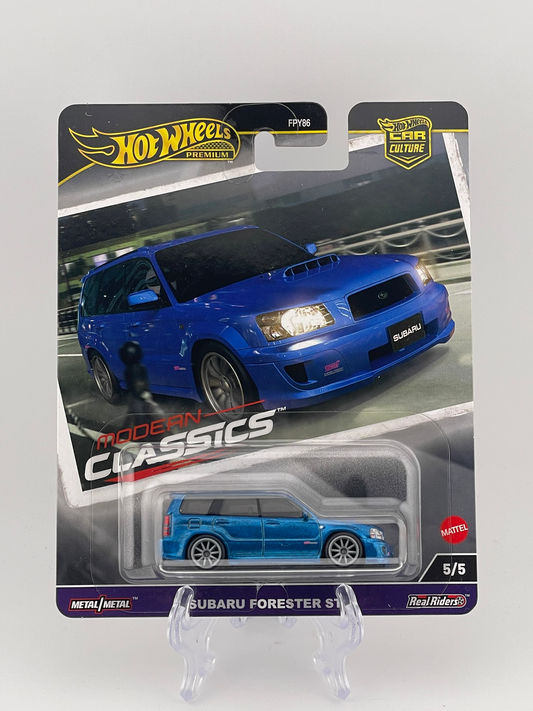 Hot Wheels Premium Car Culture Modern Classics 5/5 Subaru Forester STI *International Sticker*