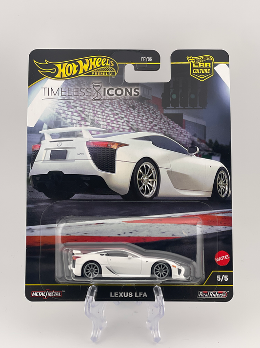 Hot Wheels Premium Car Culture Timeless Icons 5/5 Lexus LFA