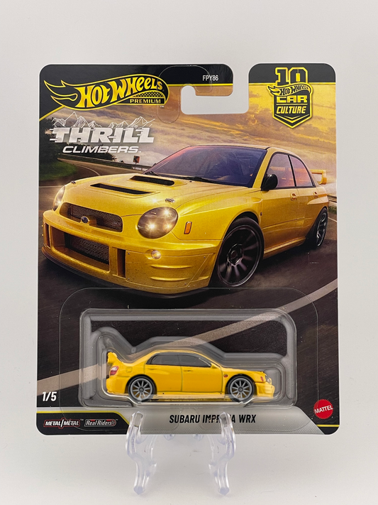 Hot Wheels Premium Car Culture Thrill Climbers 1/5 Subaru Impreza WRX