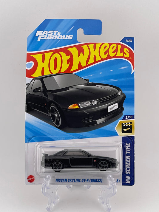 Hot Wheels Mainline Nissan Skyline GT-R (BNR32) HW Screen Time 2/10