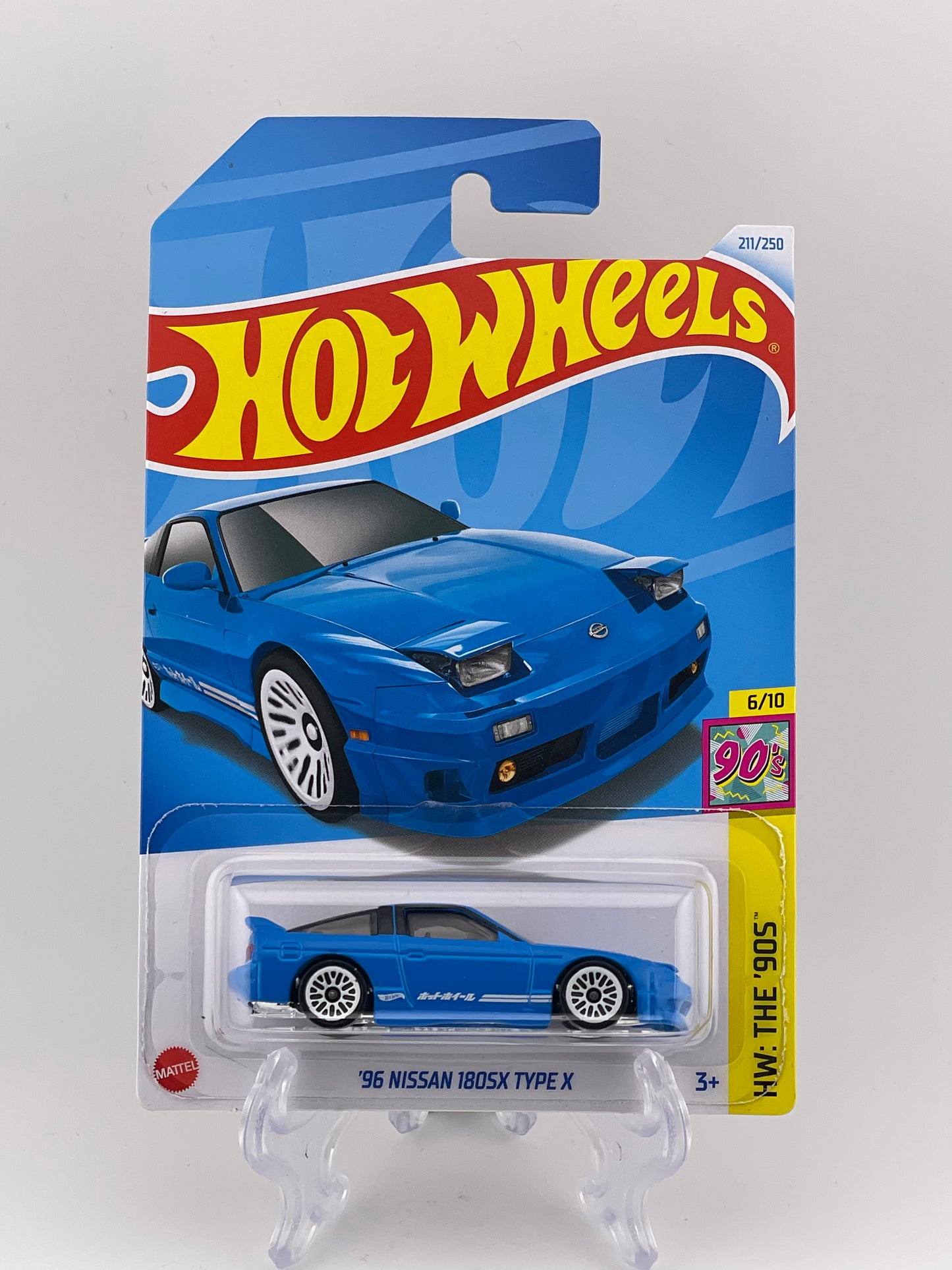 Hot Wheels Mainline '96 Nissan 180SX Type X HW: The '90S 6/10