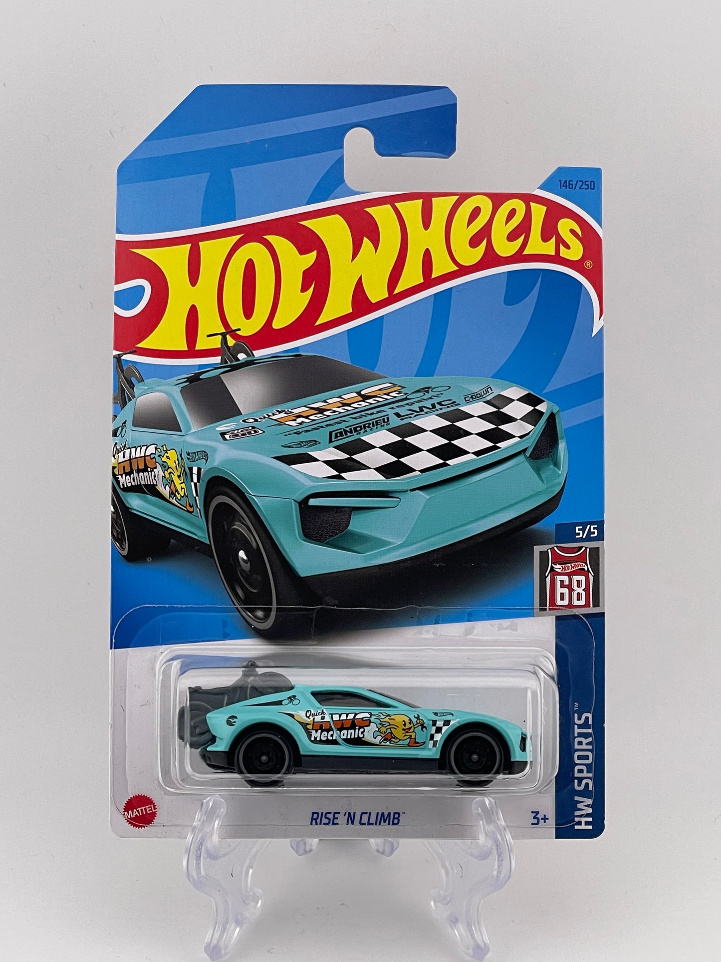 Hot Wheels Mainline Treasure Hunt *TH* Rise 'N Climb HW Sports 5/5