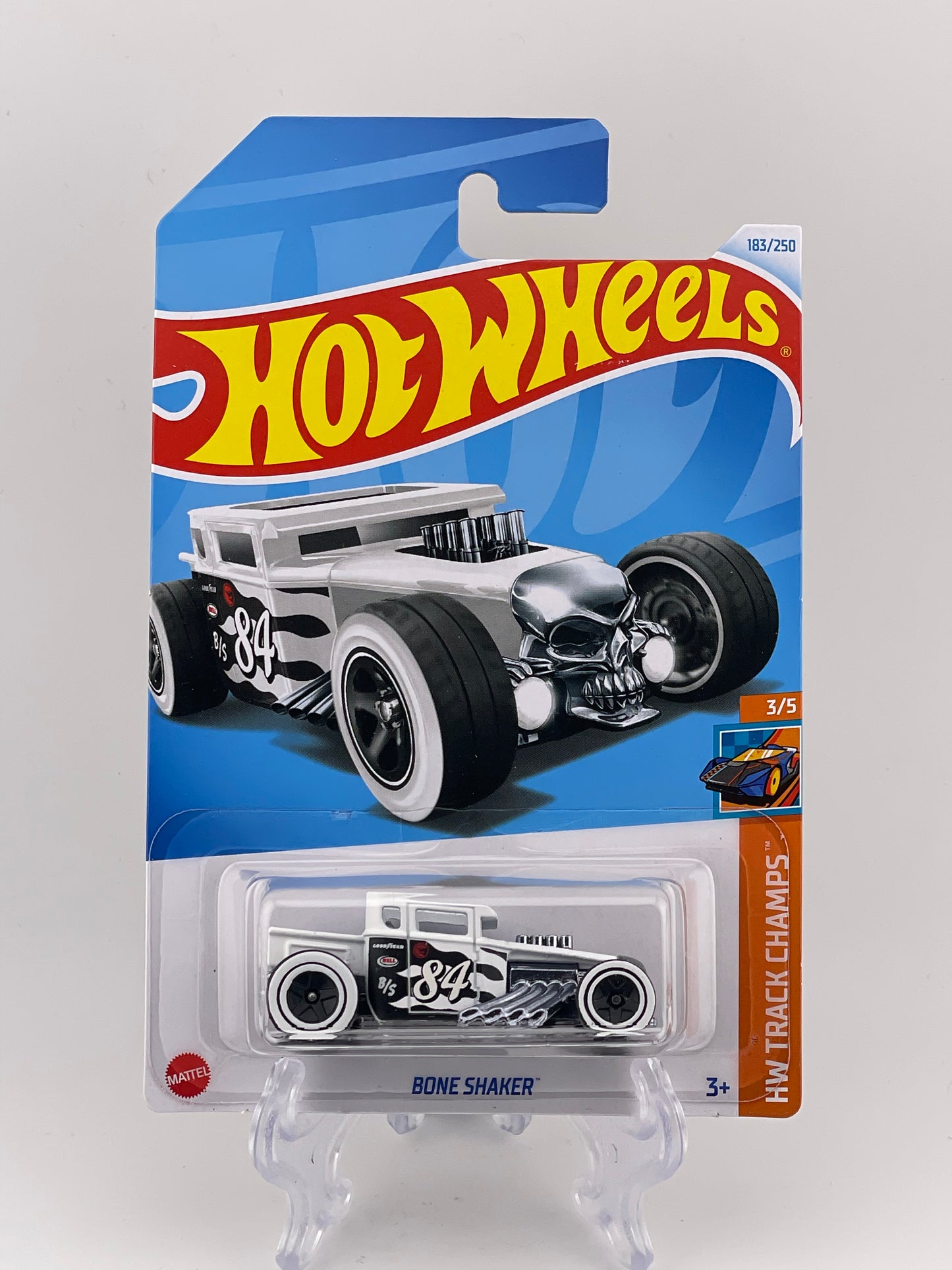 Hot Wheels Mainline Treasure Hunt *TH* Bone Shaker HW Track Champs 3/5