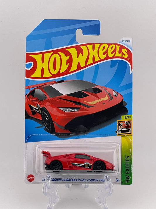 Hot Wheels Mainline Lamborghini Huracán LP 620-2 Super Trofeo HW Exotics 8/10