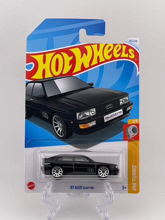 Hot Wheels Mainline '87 Audi Quattro HW Turbo 2/5