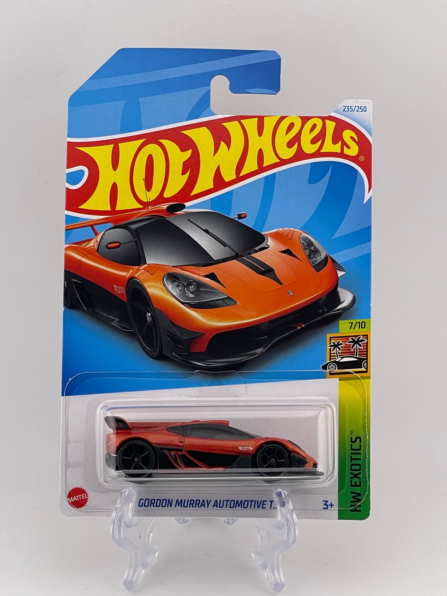 Hot Wheels Mainline Gordan Murray Automotive T.50s HW Exotics 7/10