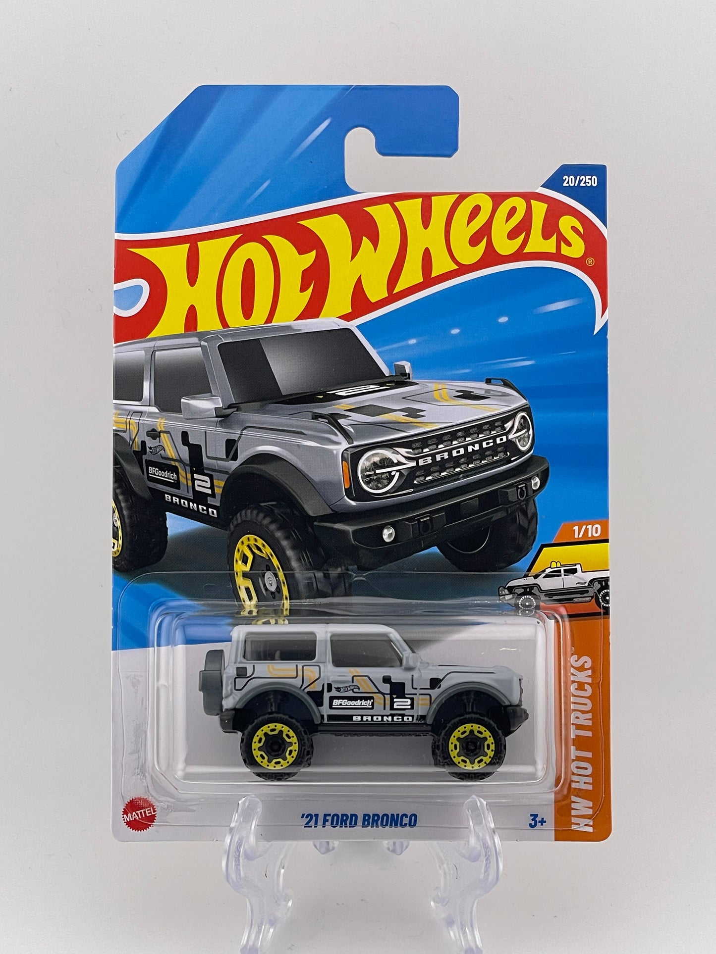 Hot Wheels Mainline '21 Ford Bronco HW Hot Trucks 1/10