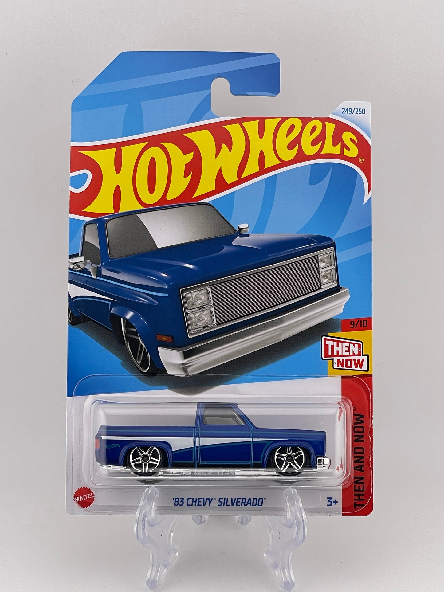 Hot Wheels Mainline '83 Chevy Silverado Then And Now 9/10