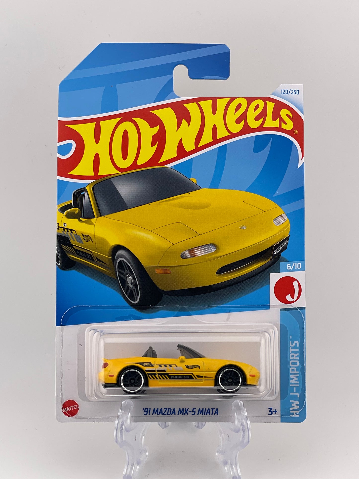 Hot Wheels Mainline '91 Mazda MX-5 Miata HW J-Imports 6/10