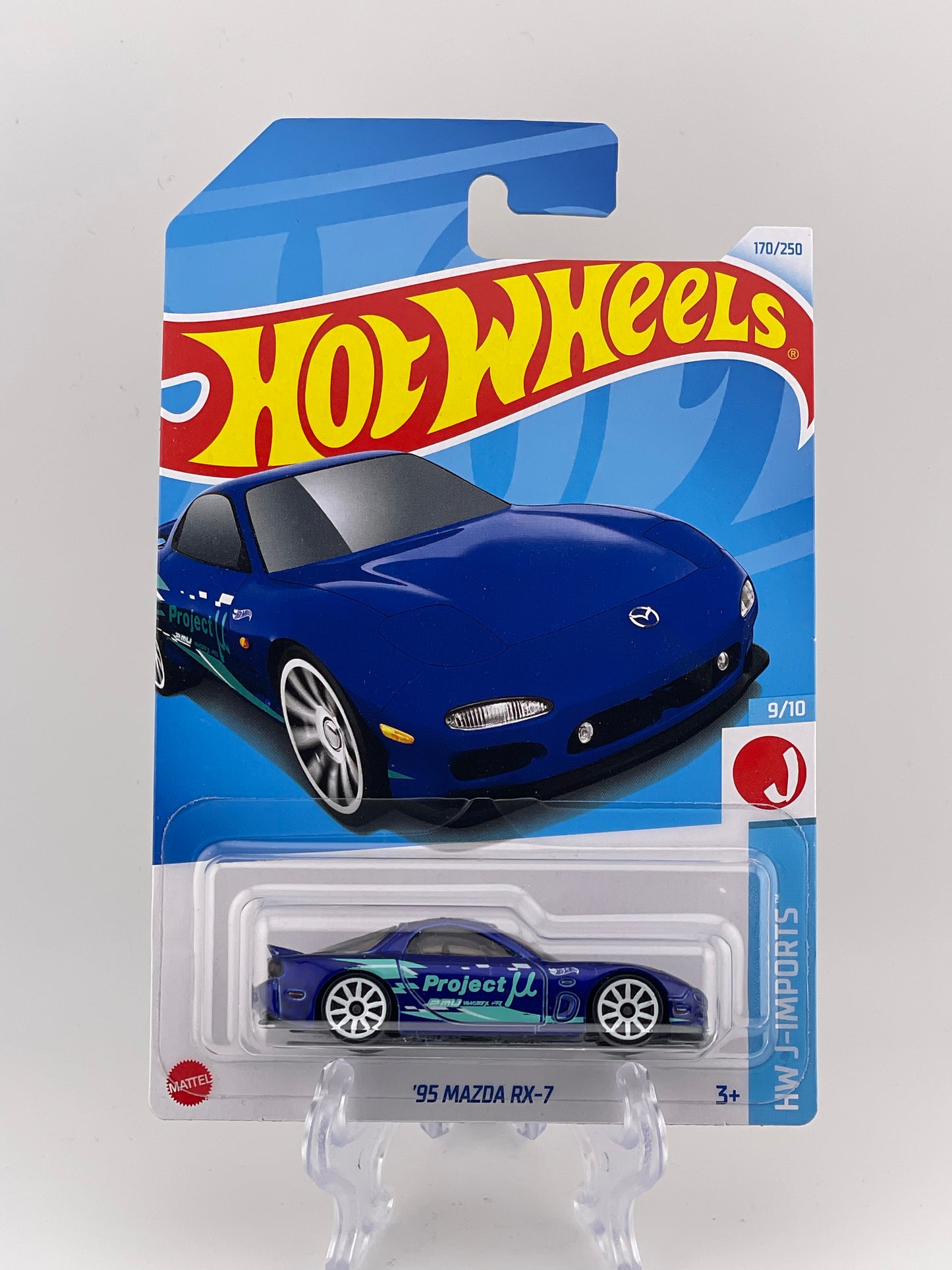 Hot Wheels Mainline '95 Mazda RX-7 HW J-Imports 9/10