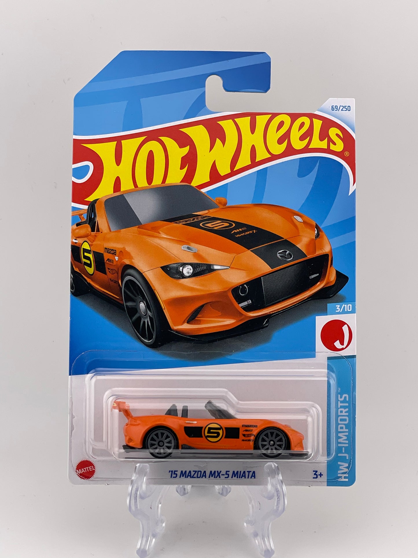 Hot Wheels Mainline '15 Mazda MX-5 Miata HW J-Imports 3/10